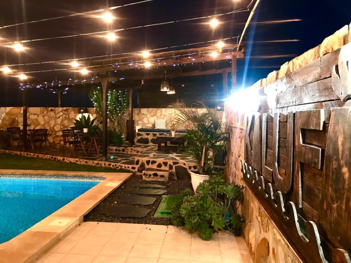 Kalufa Surf House Hostel El Cuchillo ภายนอก รูปภาพ